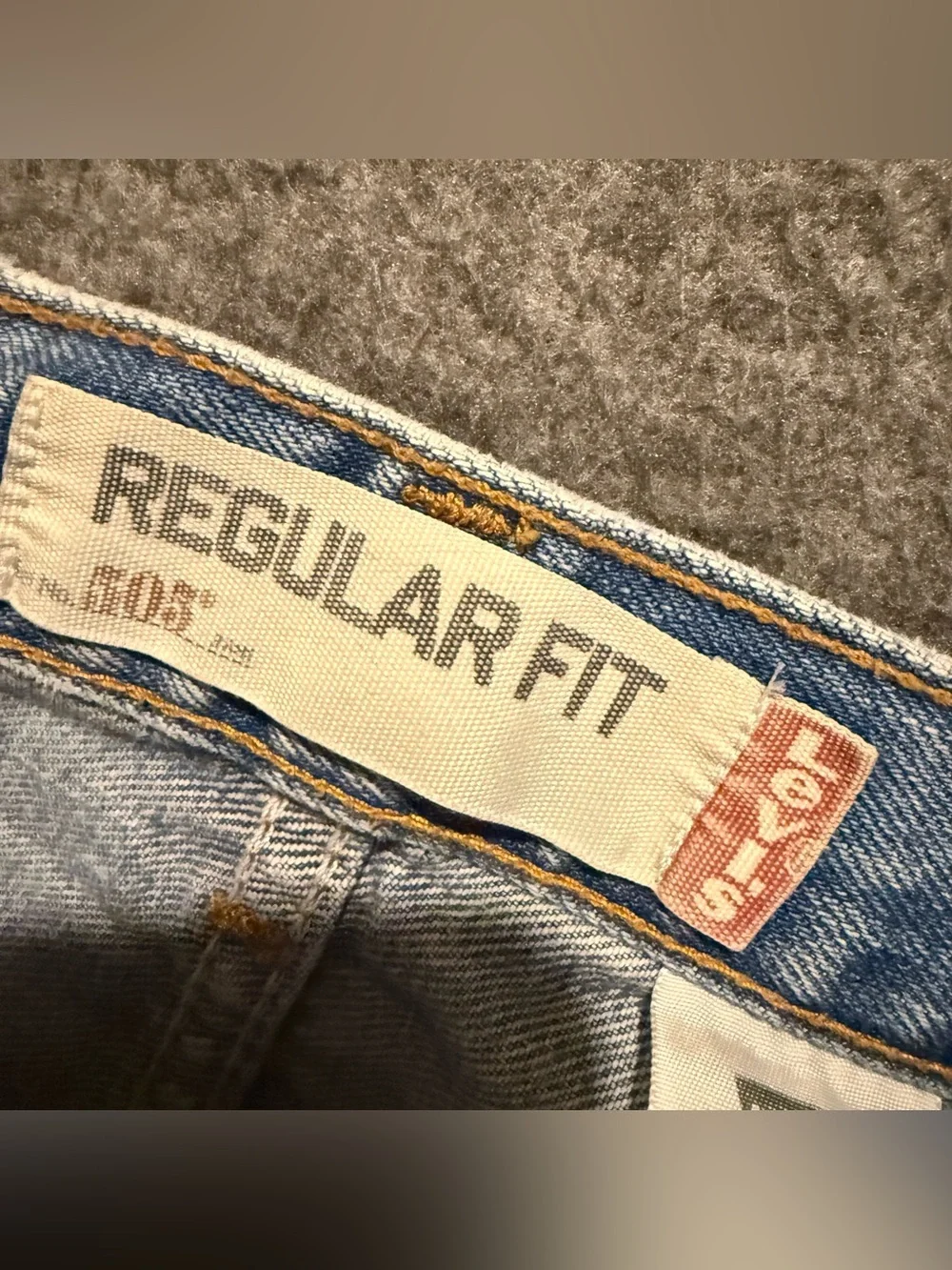 Levis 505 Vtg Jeans Mens 30x34 blue Regular Straight Fit Y2K Cotton Durable